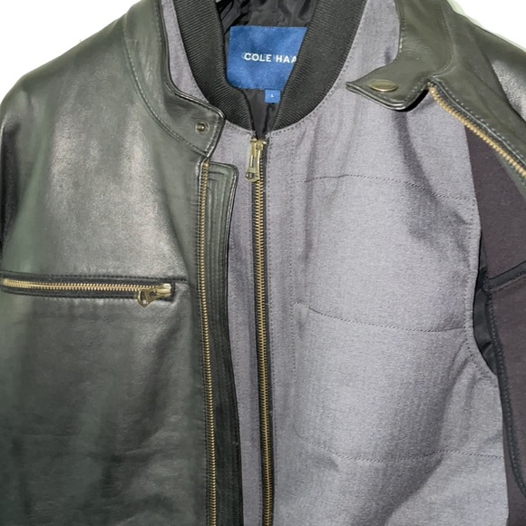 Cole Haan Motorcycle Jacket - Picture 7 of 8